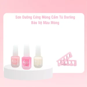 Sơn Dưỡng Cứng Móng Chính Hãng Cẩm Tú Darling, Làm Cứng Và Nuôi Dưỡng Móng Màu Sắc Đa Dạng